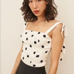 Reformation Ellora top